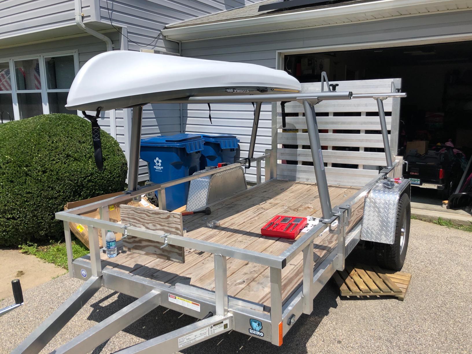 Model APX25 Extendable Aluminum Pick-Up Truck Ladder Rack (No Drilling Required) - Silver customer photo 2
