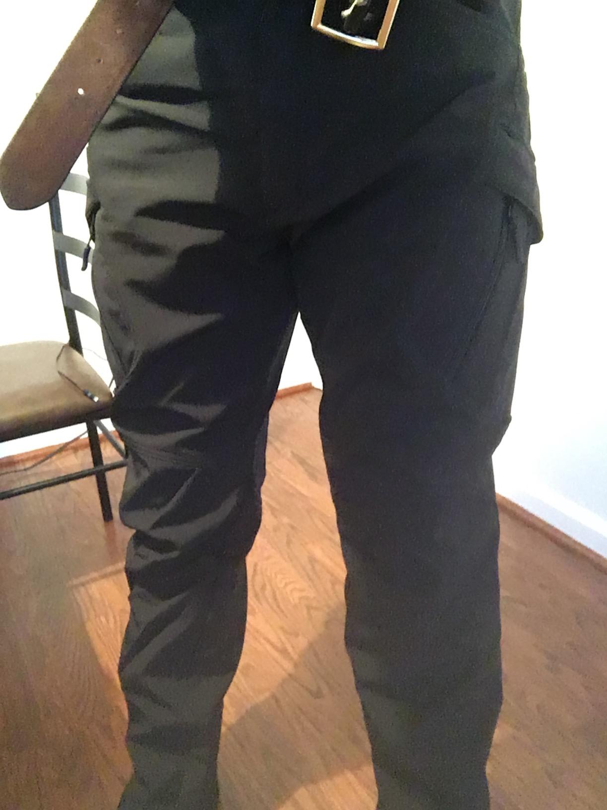 TACVASEN Men's Winter Snow Ski Pants Fleece Lined Waterproof Work Tactical | Insulated Warmth, Windproof Softshell, 9 Zipper Pockets, Elastic Waist Stretch, Cold Weather Hiking Cargo Outdoor Snowboard customer photo 2
