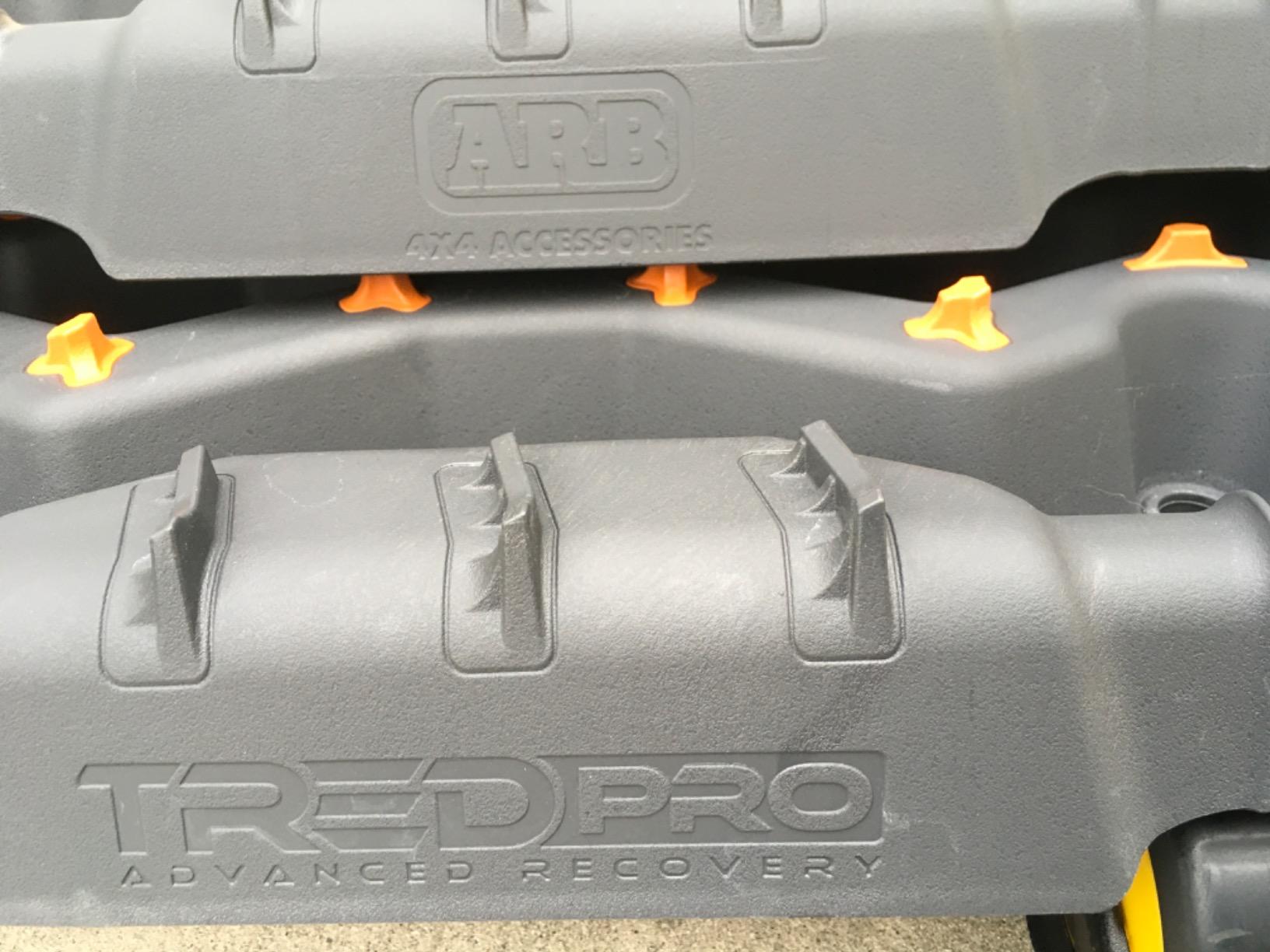 ARB TREDPROMGO Vehicle Recovery Boards Traction Tracks and Extraction Device for Off-Road Mud, Sand, & Snow(Grey/Orange) customer photo 1