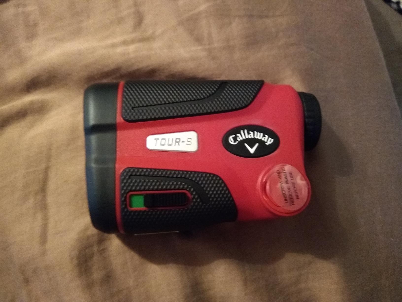 Callaway 400s Laser Golf Rangefinder With Slope Mode, 7X Magnification, 1200 Yards Range customer photo 1