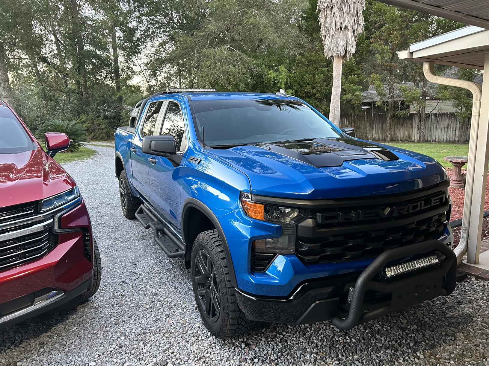 Tyger Auto TG-GD6C60508 Front Bumper Guard Compatible with 2019-2026 Chevy Silverado 1500; 2022 Silverado 1500 LTD (Not fit 2019-2021 LD) | Textured Black | Light Mount | Bull Bar customer photo 2