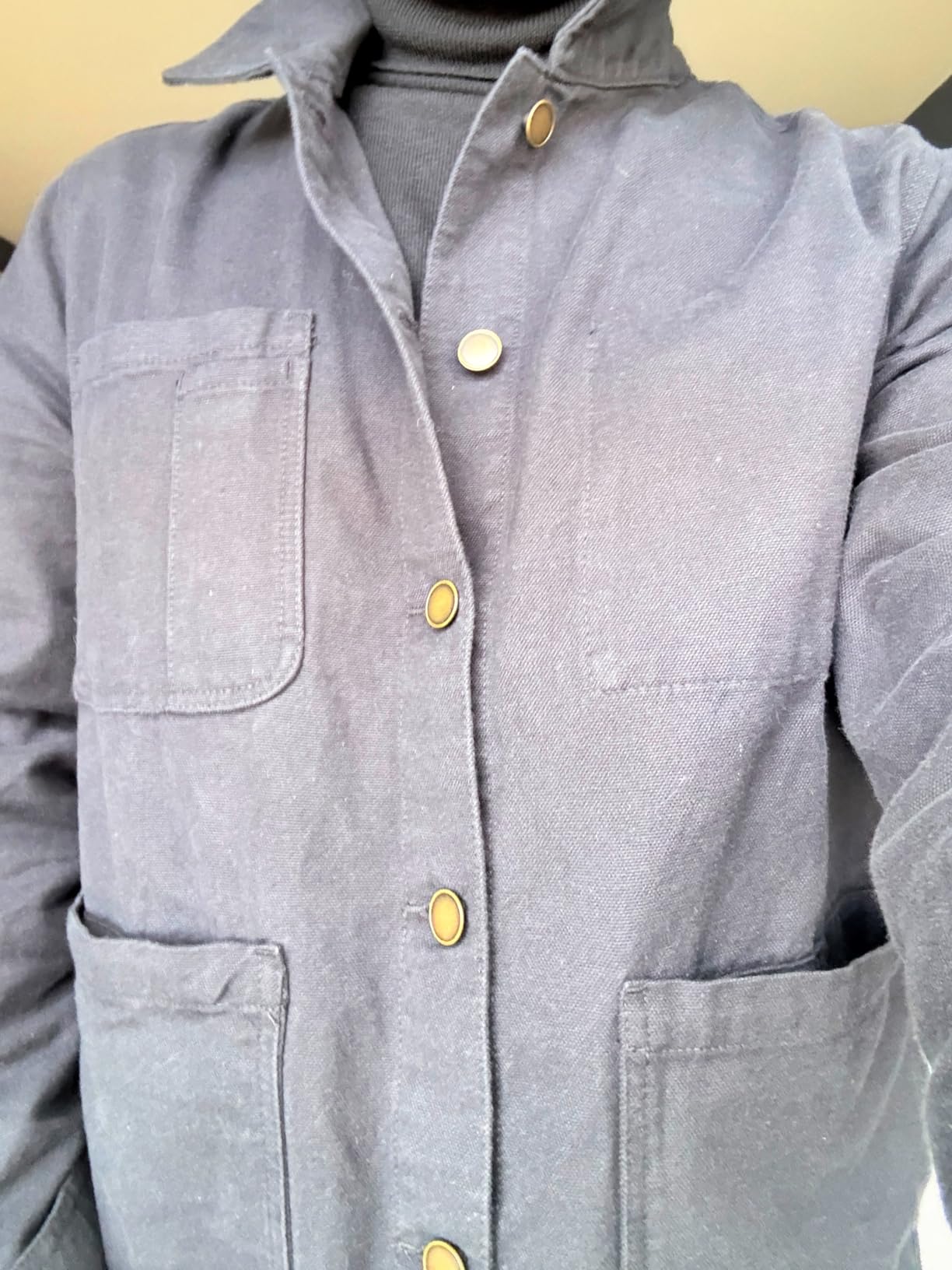 Chef Works Men's Utility Chore Coat customer photo 2