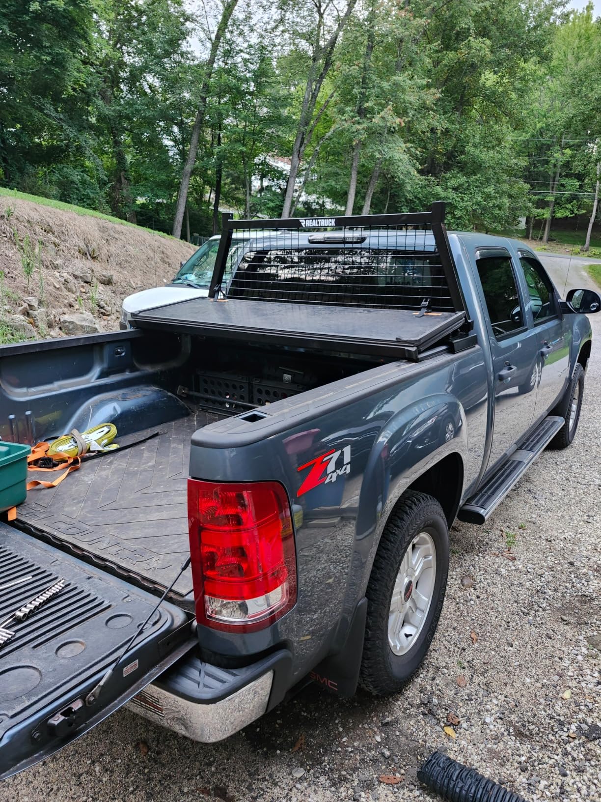 RealTruck BACKRACK Safety Rack Frame Only | Black, No Drill | 10900 | Fits 2004-2025 Ford F-150; 2008-2019 & 2022-2025 Toyota Tundra; 2019-2025 Chevrolet/GMC Silverado/Sierra 1500 & Others customer photo 2