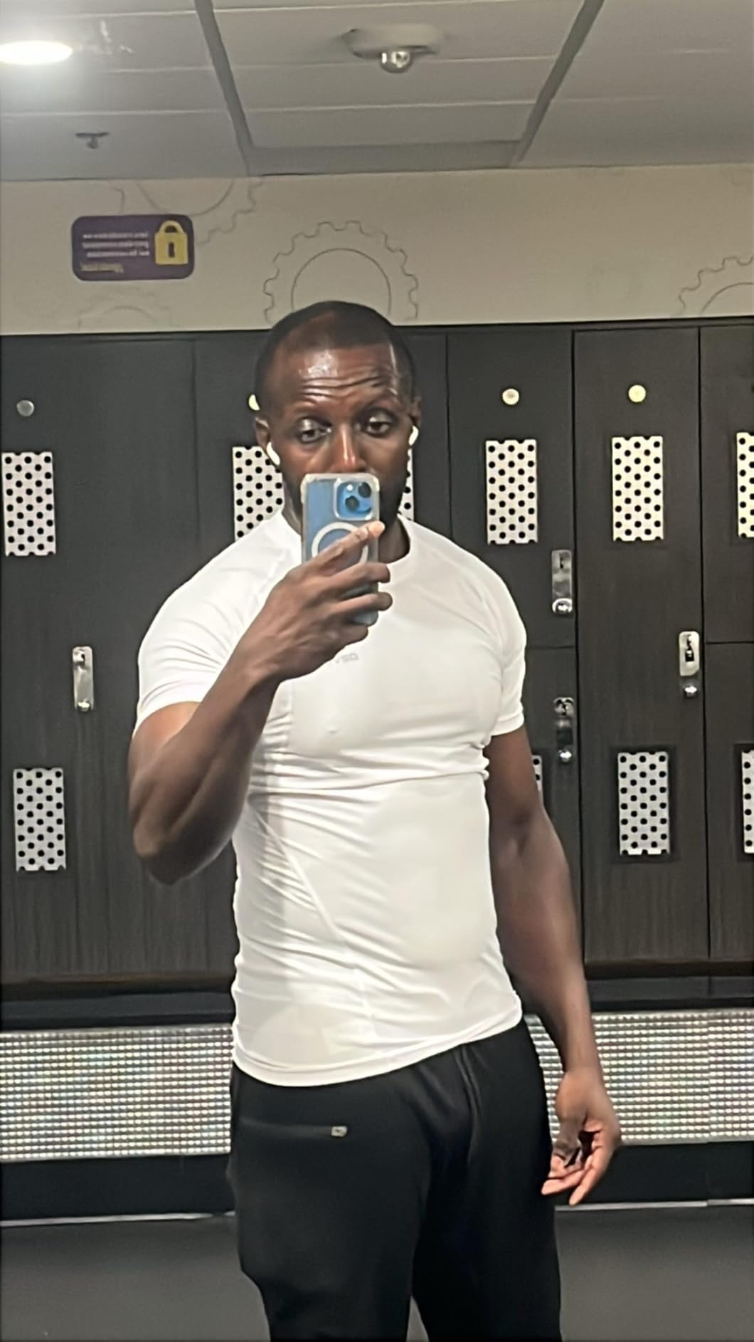 3 Pack Men's Cool Dry Compression Baselayer Short Sleeve Shirts Top customer photo 1