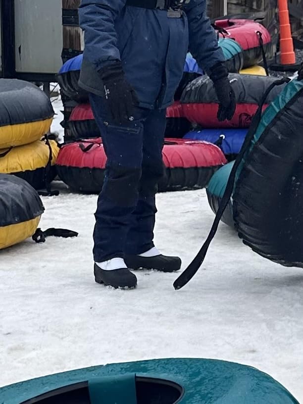 TACVASEN Men's Snow Ski Pants Fleece Lined Winter Insulated Hiking Work customer photo 1