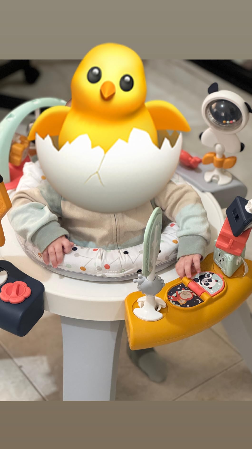 Baby Einstein Baby to Toddler Toy 3-in-1 Spin & Sort Activity Center and Play Table with 10+ Activities, Happy Dots customer photo 1