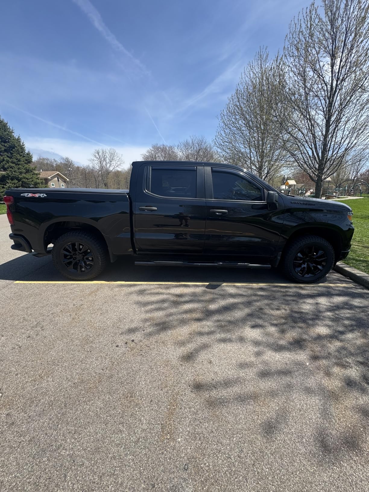 OE Wheels CV32 20x9 RST Style Wheels - Gloss Black Rims 20 Inch Set of 4, 6x139.7 Fits Silverado 1500 & GM Full Size SUVs customer photo 2