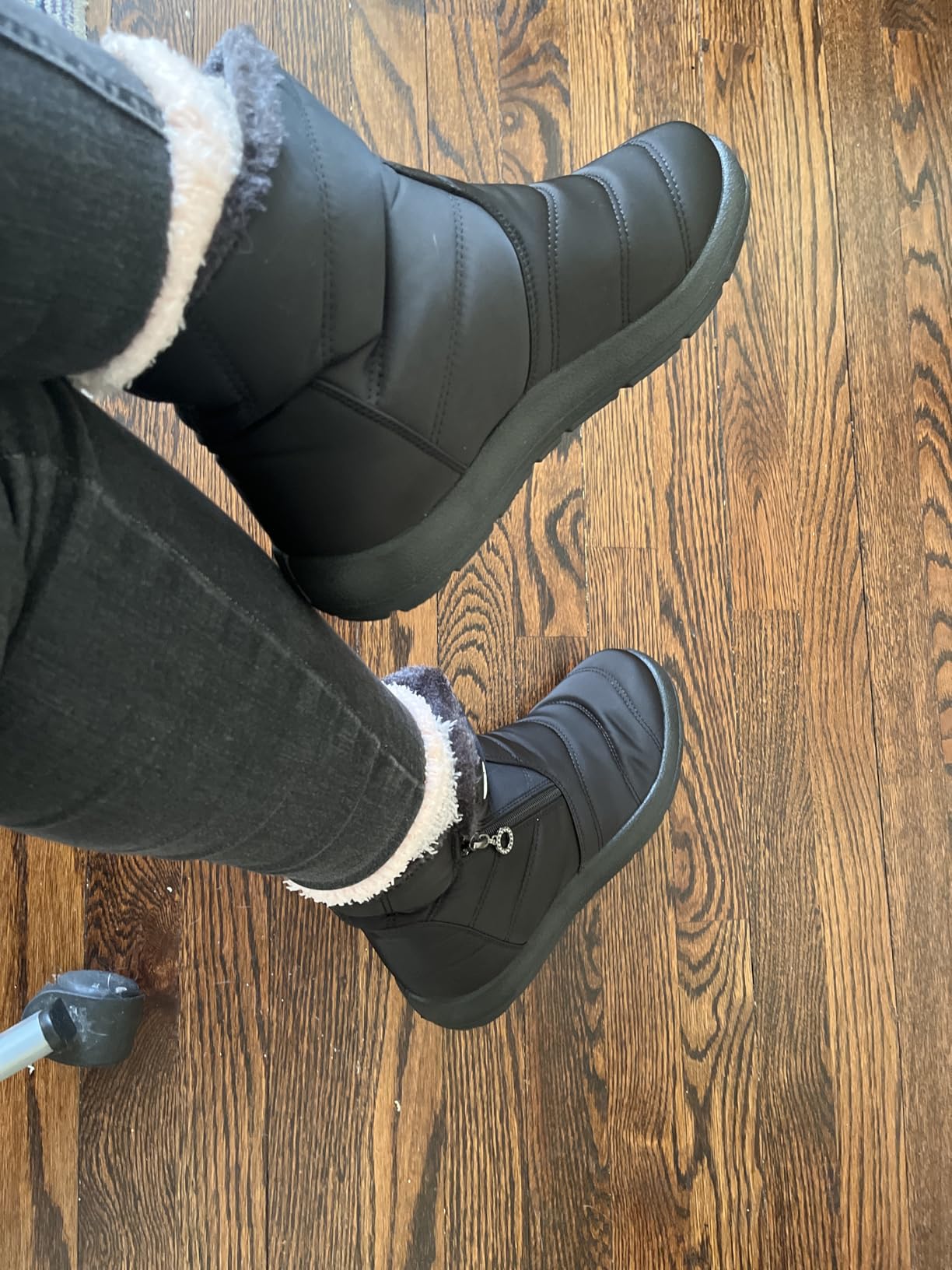 Hsyooes Snow Boots for Women Winter Boots Waterproof | Fur Lined, Ankle Booties, Anti-slip, Cold Weather, Outdoor customer photo 2