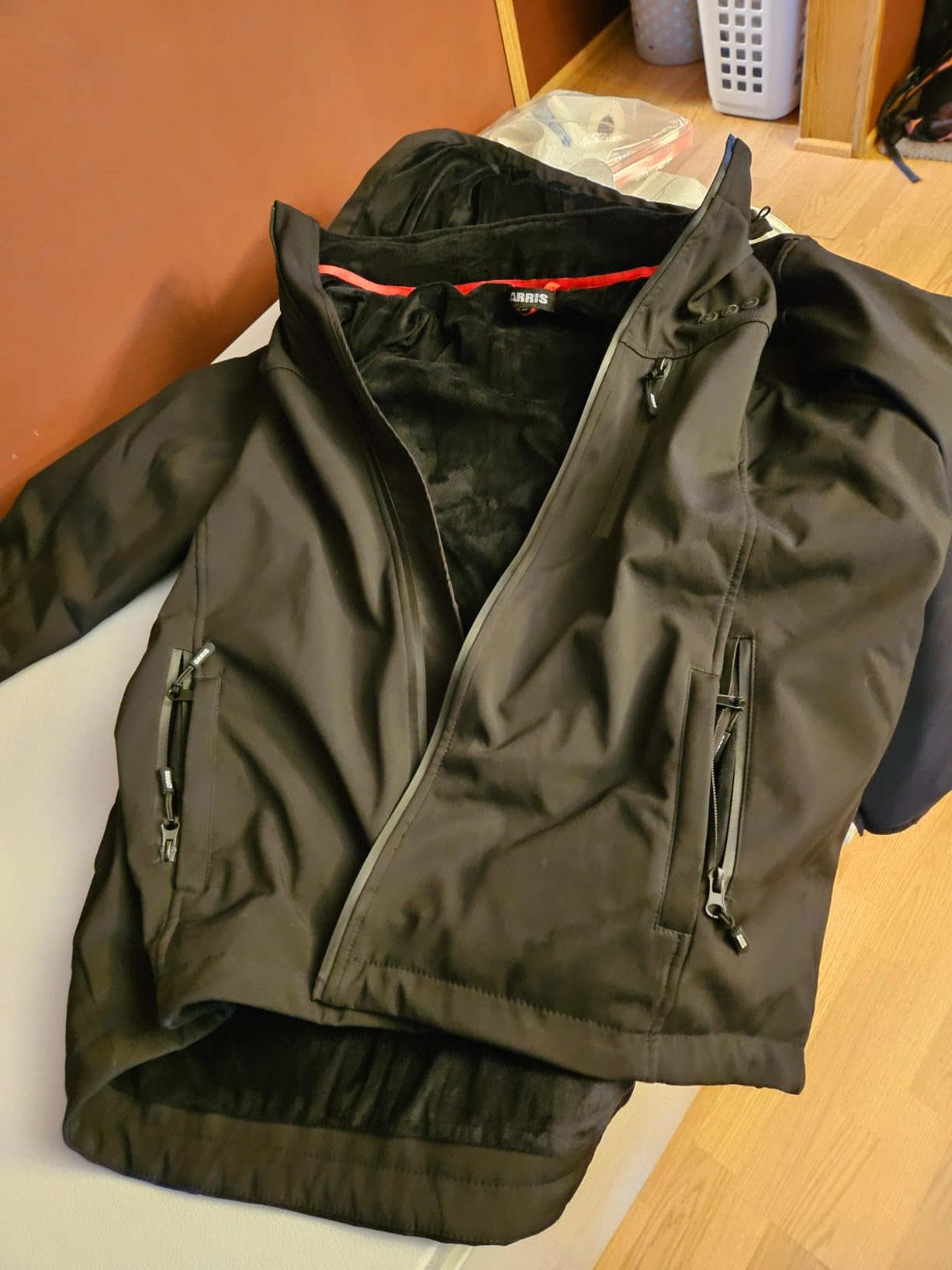 ARRIS Men's Heated Jacket, Electric Heating Coat with 7.4V Battery and Detachable Hood - Waterproof, 8 Heating Areas customer photo 1