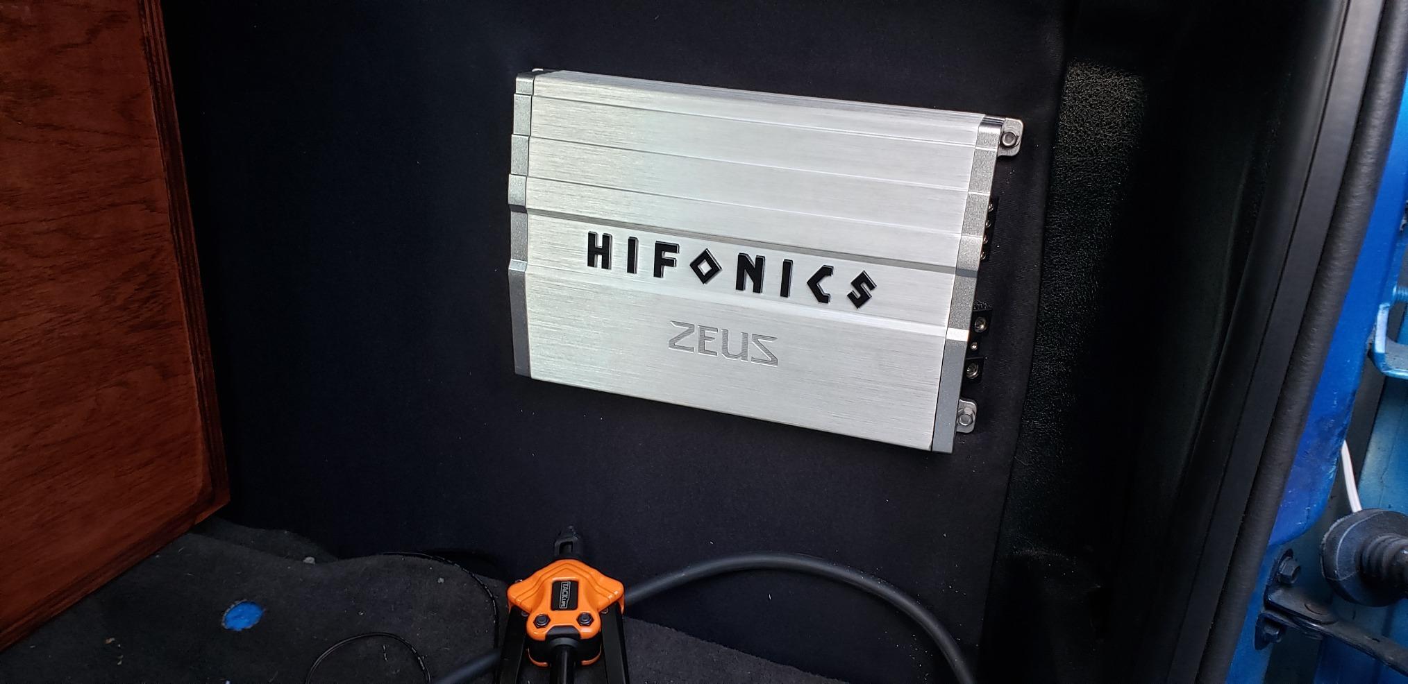 Hifonics ZG-3200.1D Zeus Gamma 3200 Watt Max Power Class D Monoblock Car Audio Amplifier customer photo 1