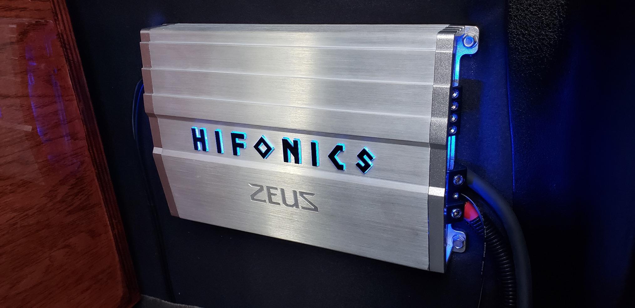 Hifonics ZG-3200.1D Zeus Gamma 3200 Watt Max Power Class D Monoblock Car Audio Amplifier customer photo 2