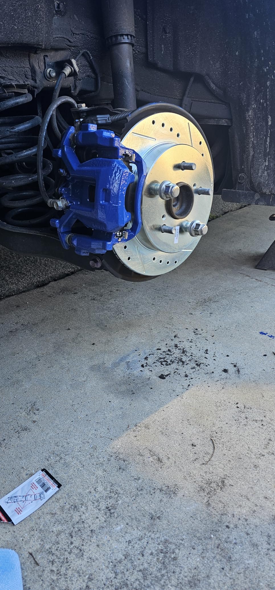 PowerStop Z23 Performance Brake Pad & Rotor Kit Front & Rear K8348 | Toyota RAV4, Toyota Camry, Prius Carbon Fiber Ceramic Brake Pads + Drilled & Slotted Rotors customer photo 1