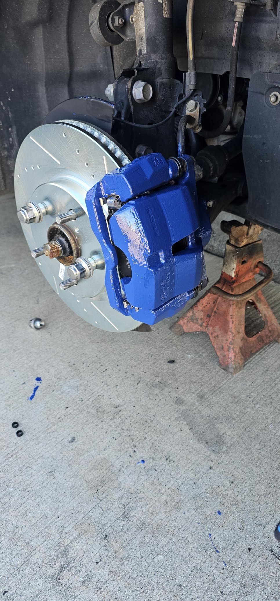PowerStop Z23 Performance Brake Pad & Rotor Kit Front & Rear K8348 | Toyota RAV4, Toyota Camry, Prius Carbon Fiber Ceramic Brake Pads + Drilled & Slotted Rotors customer photo 2