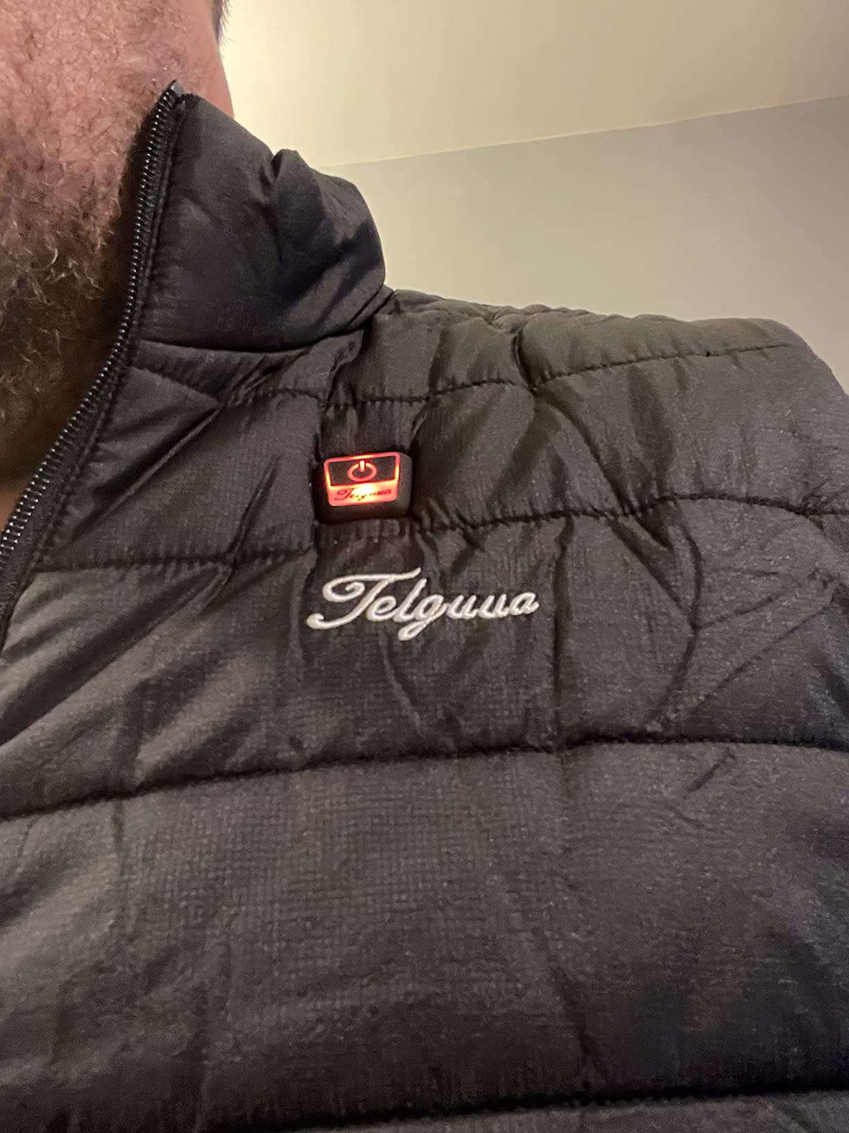 Telguua Heated Vest for Men with Battery Pack Included Warm Men's Heated Vests Electric Heating Vest Rechargeable customer photo 1