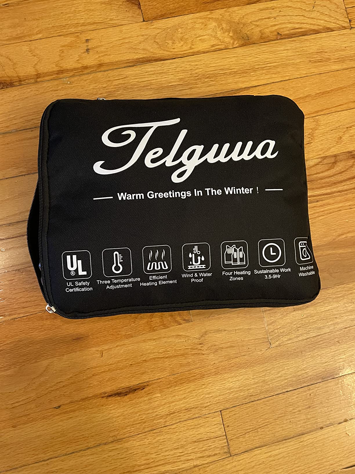 Telguua Heated Vest for Men with Battery Pack Included Warm Men's Heated Vests Electric Heating Vest Rechargeable customer photo 2