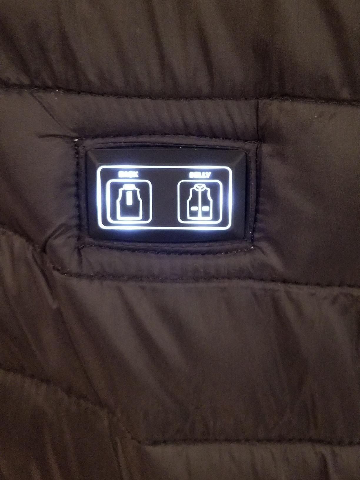 Loowoko Heated Vest for Men with Battery Pack Included, Rechargeable Electric Heating Jacket Coat, Lightweight Warming Vests customer photo 2