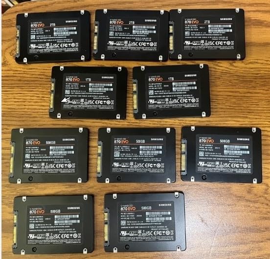 SAMSUNG 870 EVO SATA SSD 500GB 2.5