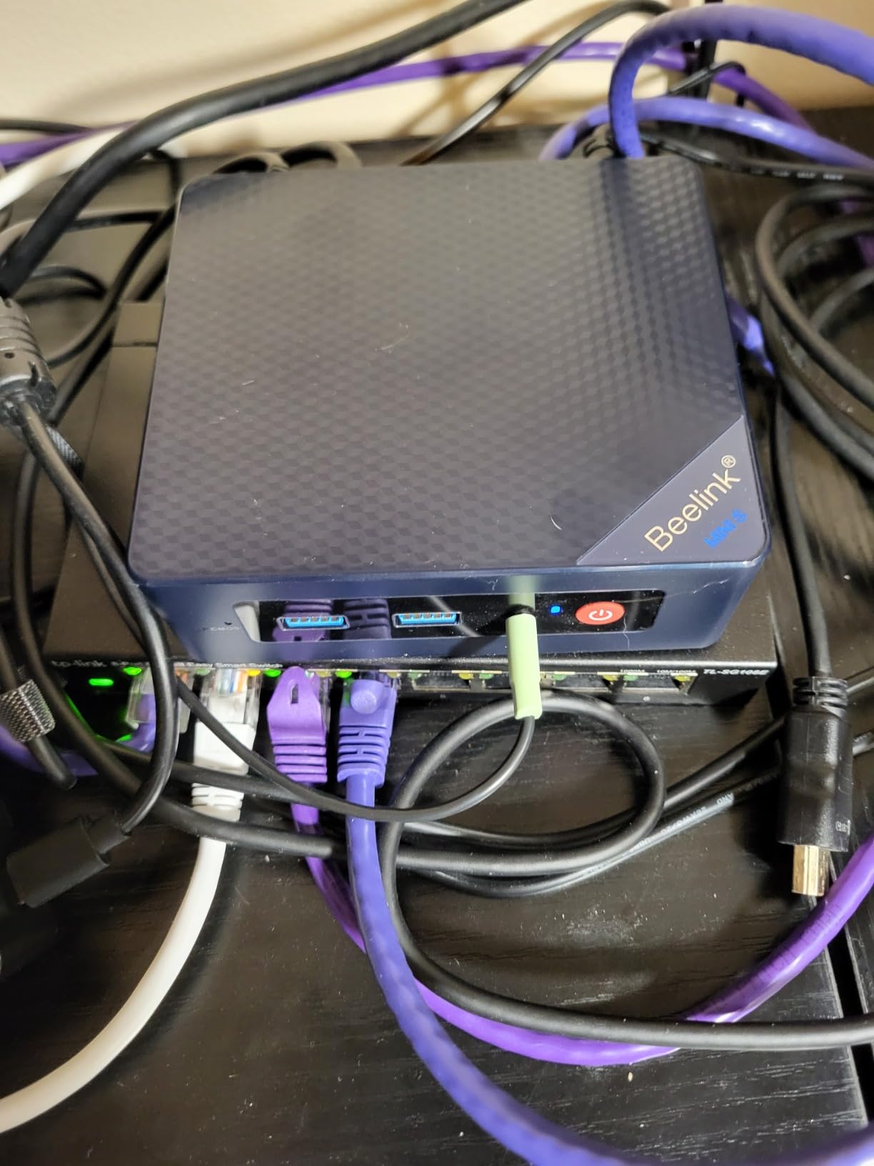 Beelink Mini S12 Mini PC, Intel N95 3.4GHz, 8GB DDR4 RAM 480GB SSD, Dual HDMI 4K UHD, Gigabit Ethernet, Dual WiFi, Windows 11 Home customer photo 2