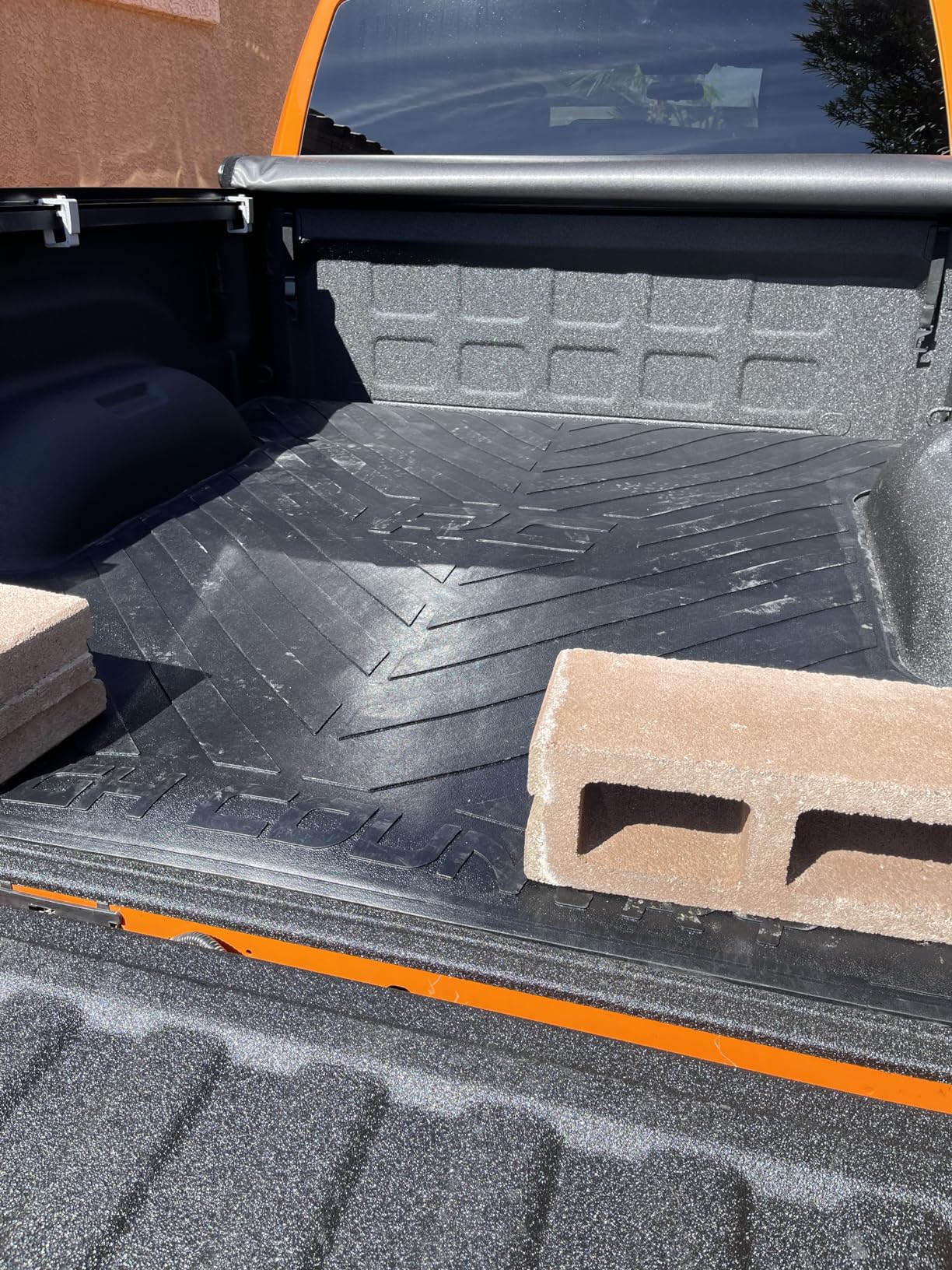 Rough Country Truck Bed Mat for Ram 1500 (2002-2018) & 2500/3500 (2010-2026) - Fits 6'4