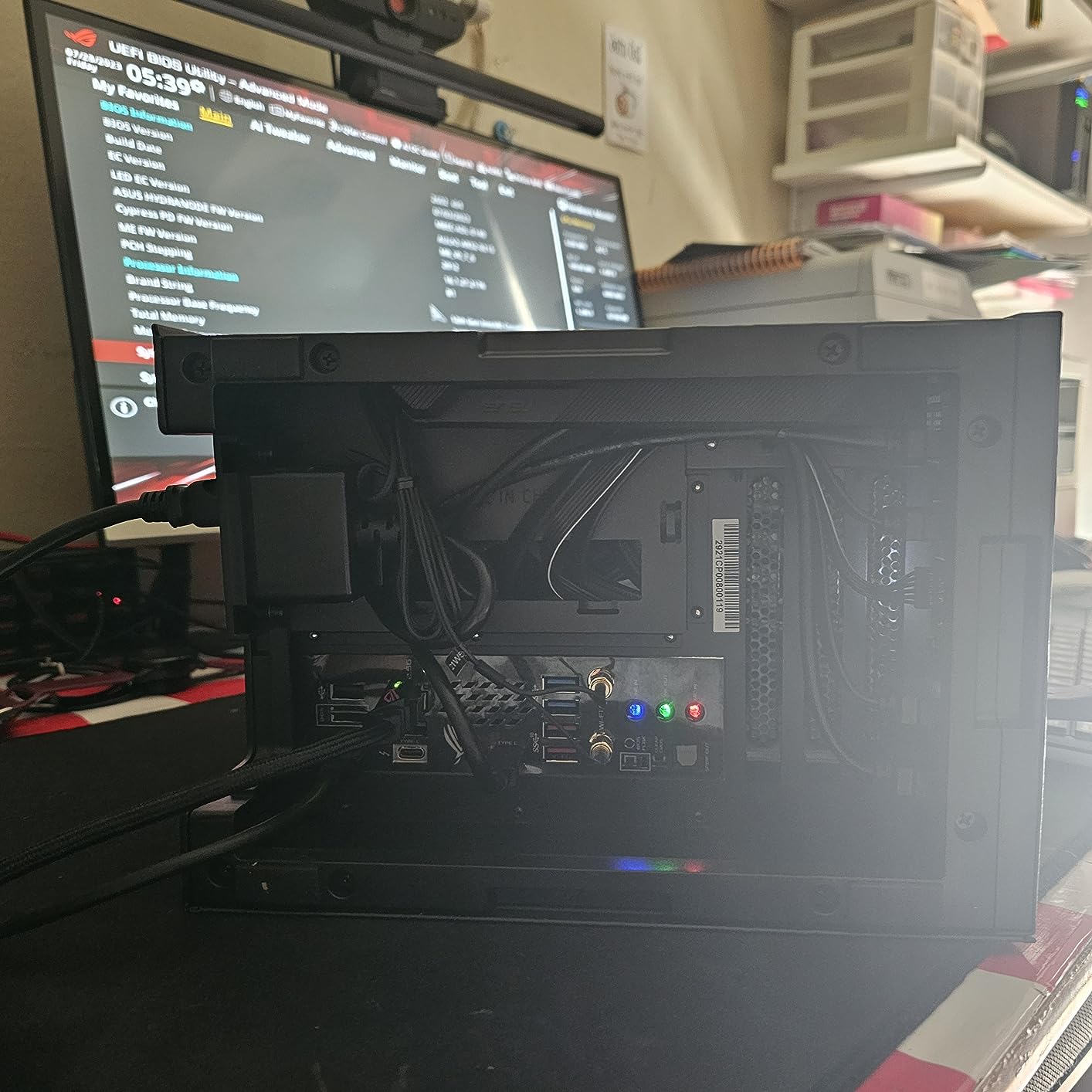 HYTE Revolt 3 Small Form Factor Premium ITX Computer Gaming Case Only, Metal, Black customer photo 1