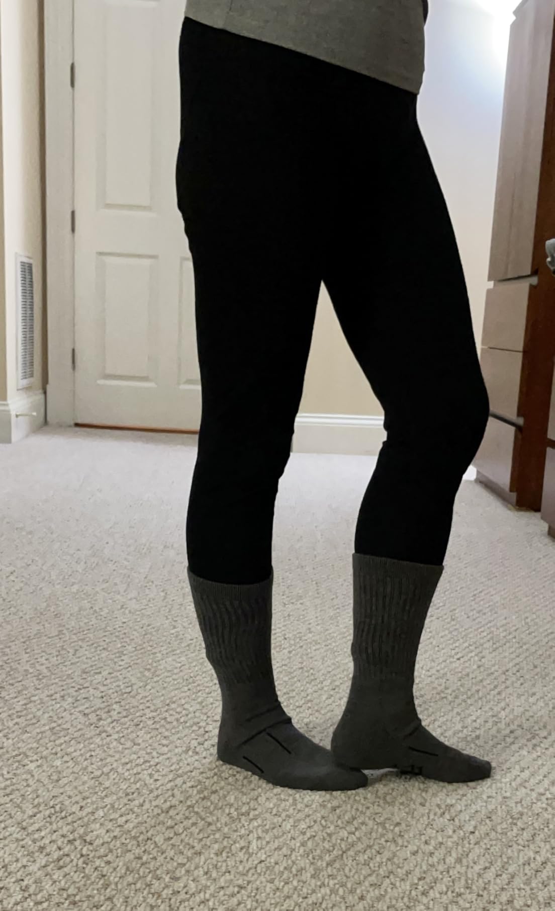 100% Merino Wool Base Layer Women Pants - Thermal Leggings Underwear | Lite, Midweight, Heavyweight Options, Breathable Pants, Odor-Resistant Wool, Ideal for Hiking, Skiing, Cold-Weather Wear customer photo 1