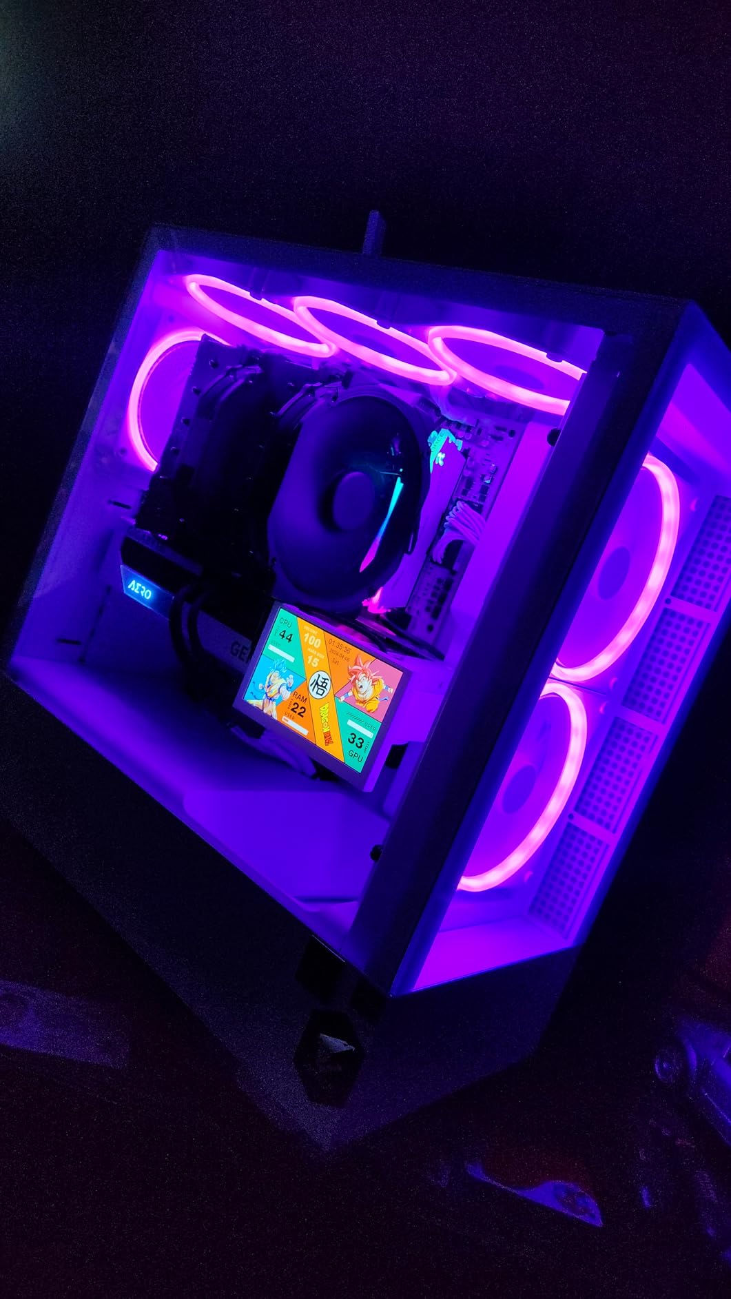 TeamGroup T-Force Delta RGB DDR5 RAM 32GB (2x16GB) 6000MHz PC5-48000 CL30 Intel XMP 3.0 & AMD Expo Compatible Desktop Memory Module White FF4D532G6000HC30DC01 customer photo 2