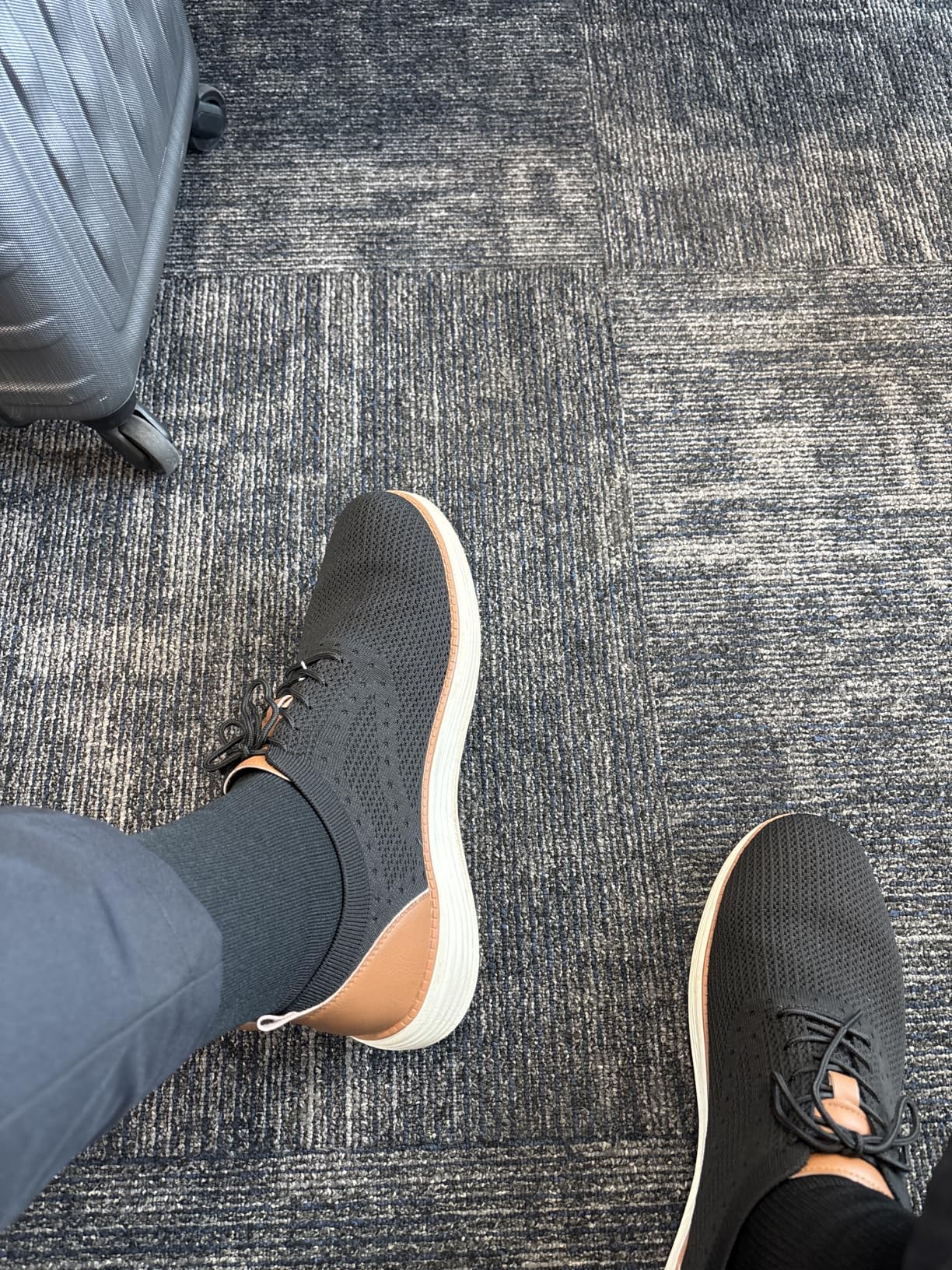 Men's Casual Dress Sneakers Tennis Walking Shoes customer photo 2