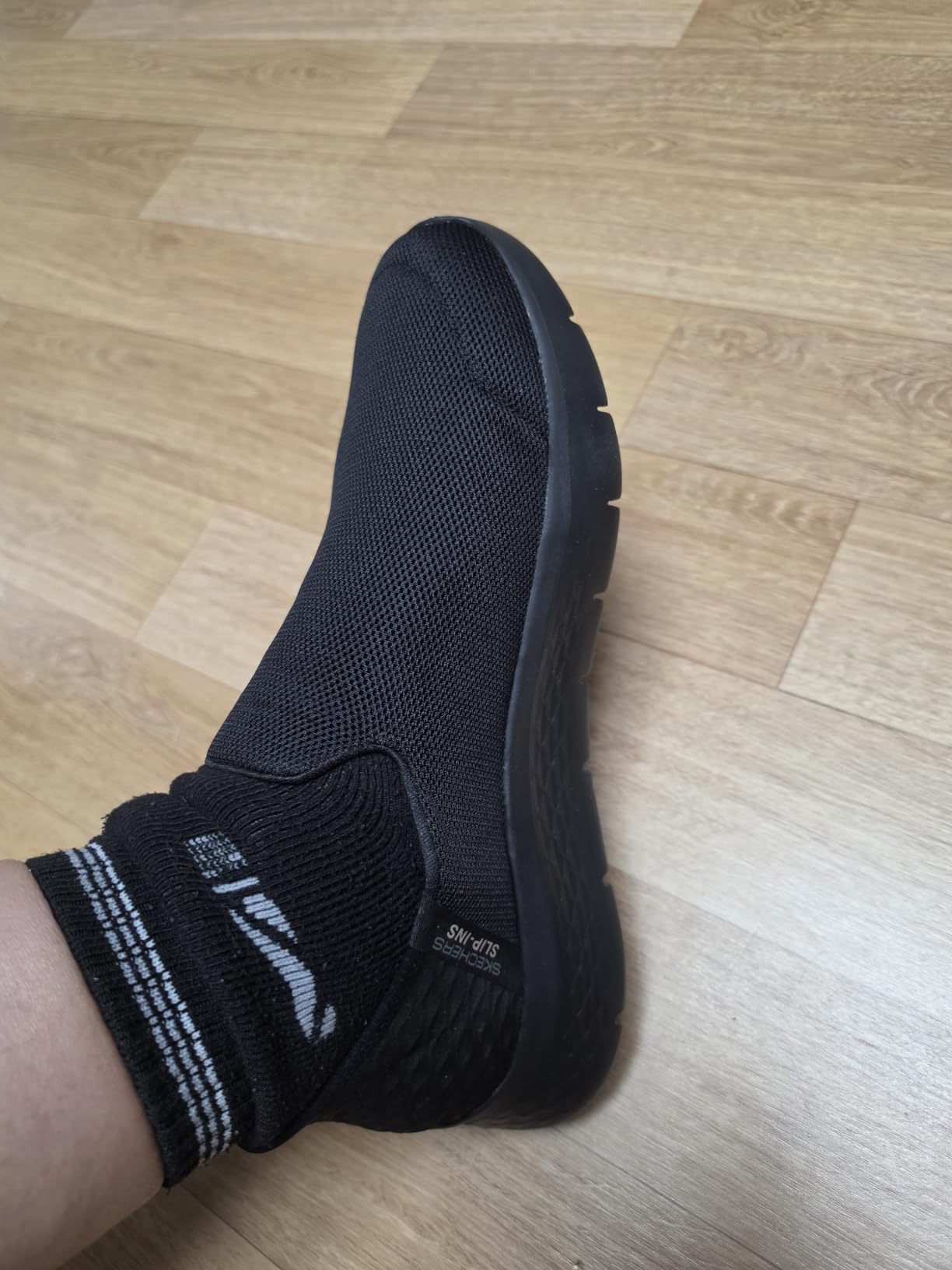 Skechers Men's Hands Free Slip-ins Go Walk Flex No Hands Sneaker customer photo 1