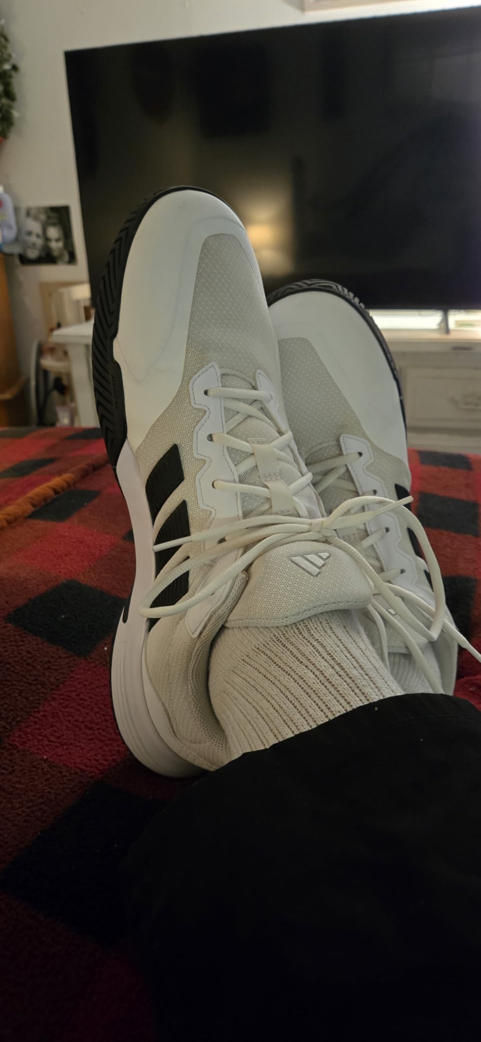 adidas Men's Gamecourt 2 Tennis Shoes customer photo 1