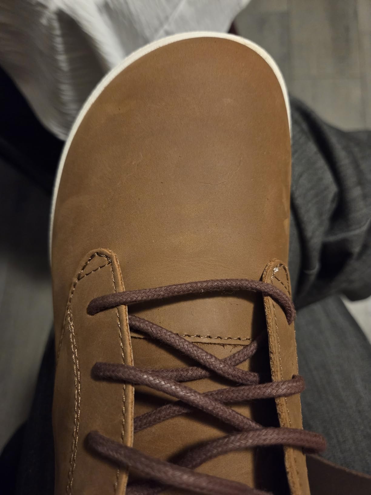 Xero Shoes Men's Glenn Leather Barefoot Dress Casual Shoes customer photo 1