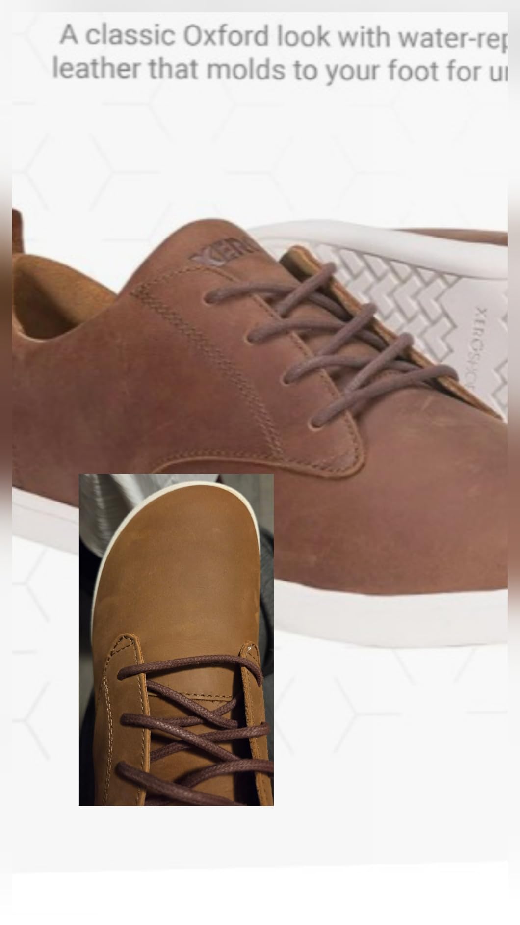 Xero Shoes Men's Glenn Leather Barefoot Dress Casual Shoes customer photo 2