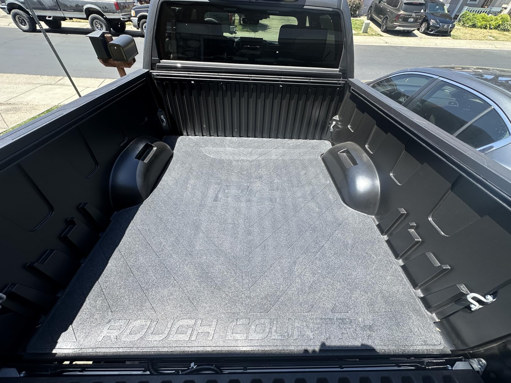Rough Country Truck Bed Mat for Toyota Tundra (2022-2026) - Fits 5'7