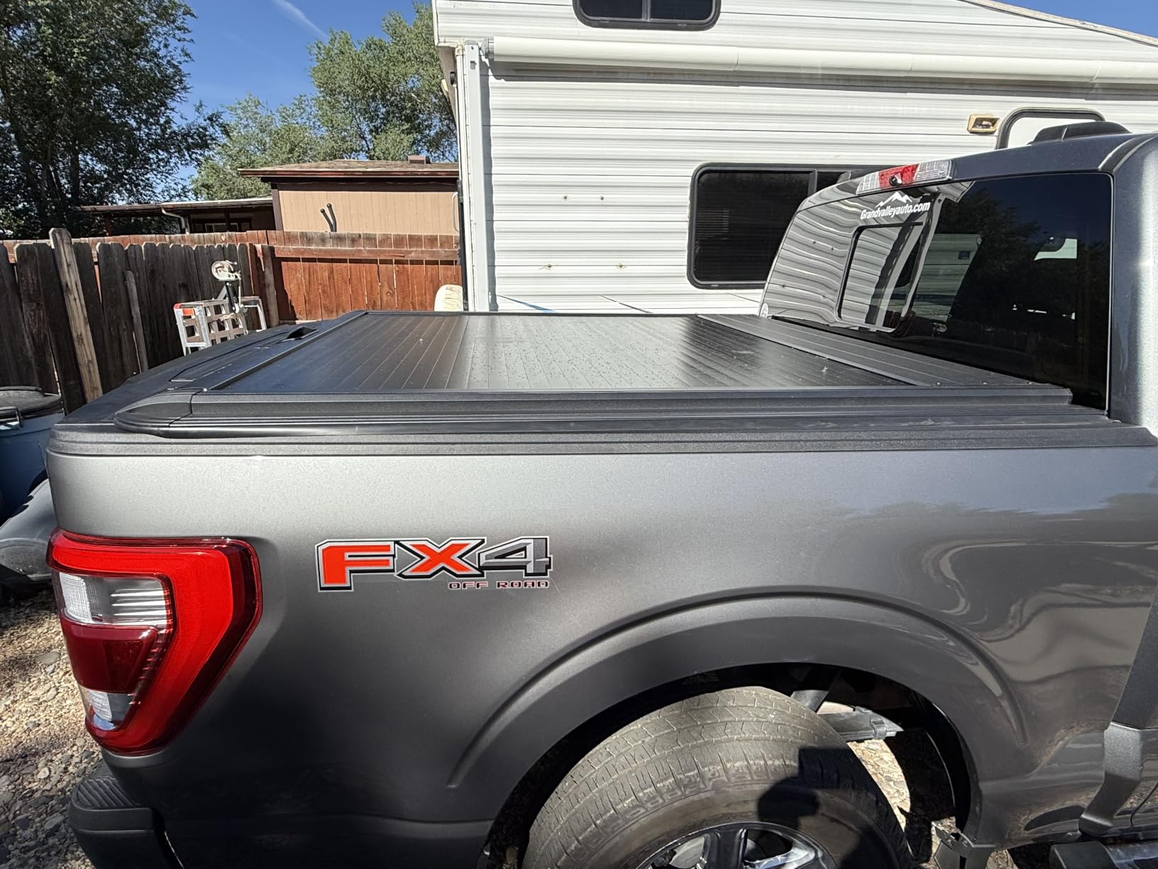 Retractable Tonneau Cover Fit Ford F-150 2015-2026 Truck Bed 5.5 | Lockable Waterproof Aluminum Auto-Recoil lightning raptor r lobo xl stx xlt lariat king ranch platinum limited tremor customer photo 2