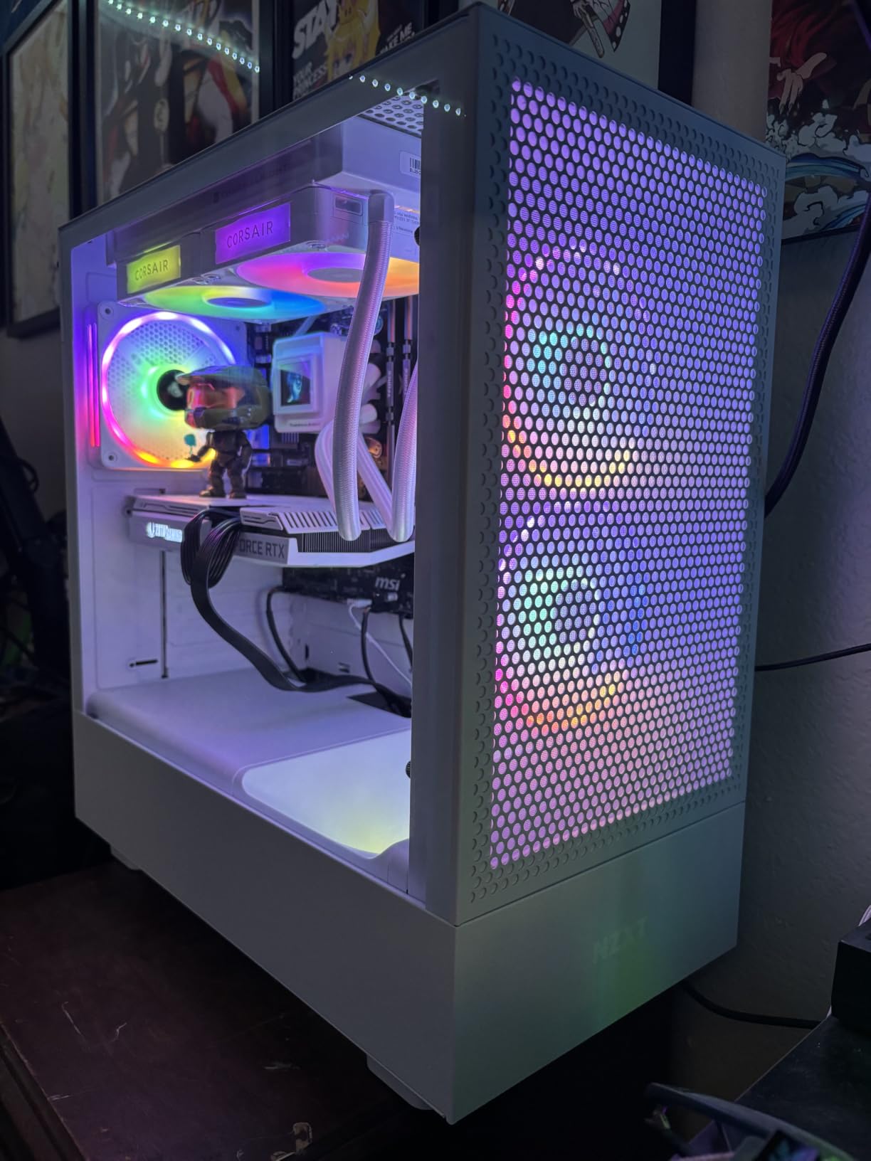 CORSAIR iCUE Link QX120 RGB 120mm Magnetic Dome RGB Single Fan - Black customer photo 2