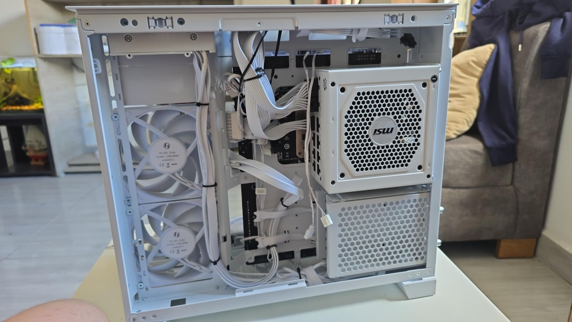 MSI MAG A750GL PCIE5, Fully Modular Compact Gaming 750W Power Supply, 80+ Gold, ATX 3.1 & PCIe 5.1 Ready customer photo 1
