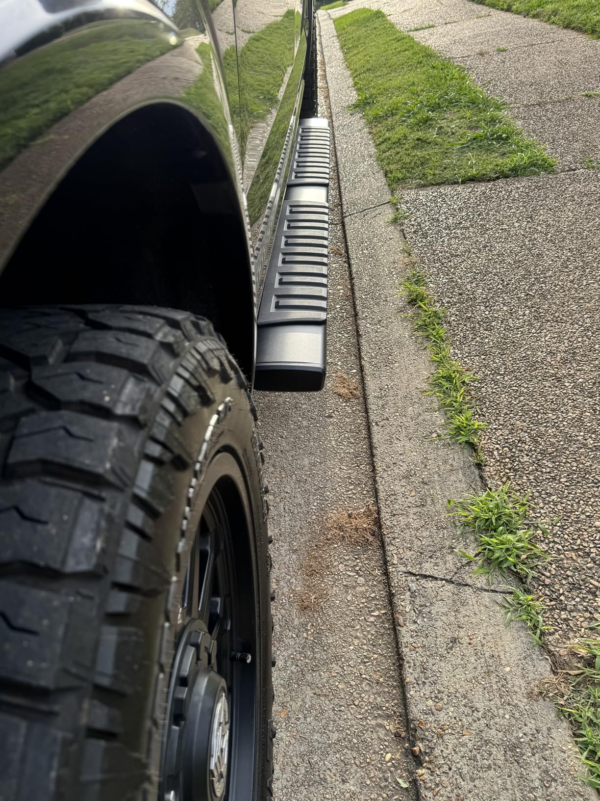AUTOSAVER88 6 Inches Running Boards for 15-26 Ford F150 SuperCrew Cab | Fit 17-26 F250 F350 Crew Cab, 6In Aluminum Side Steps, 450Lbs Truck Nerf Bars, Black Textured Step Rails, Grooved Anti-Slip customer photo 2