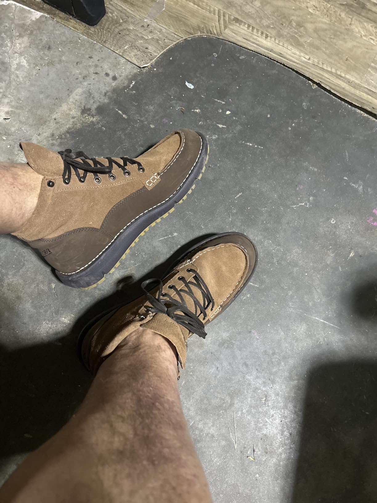 Danner Logger Moc 917 Waterproof Logger Boots for Men, Traction Outsole | Work Boots for Men, Waterproof, Grip on Slick Ground, Recraftable Stitchdown, Lighter Support, Removable Footbed, Moc Toe customer photo 1