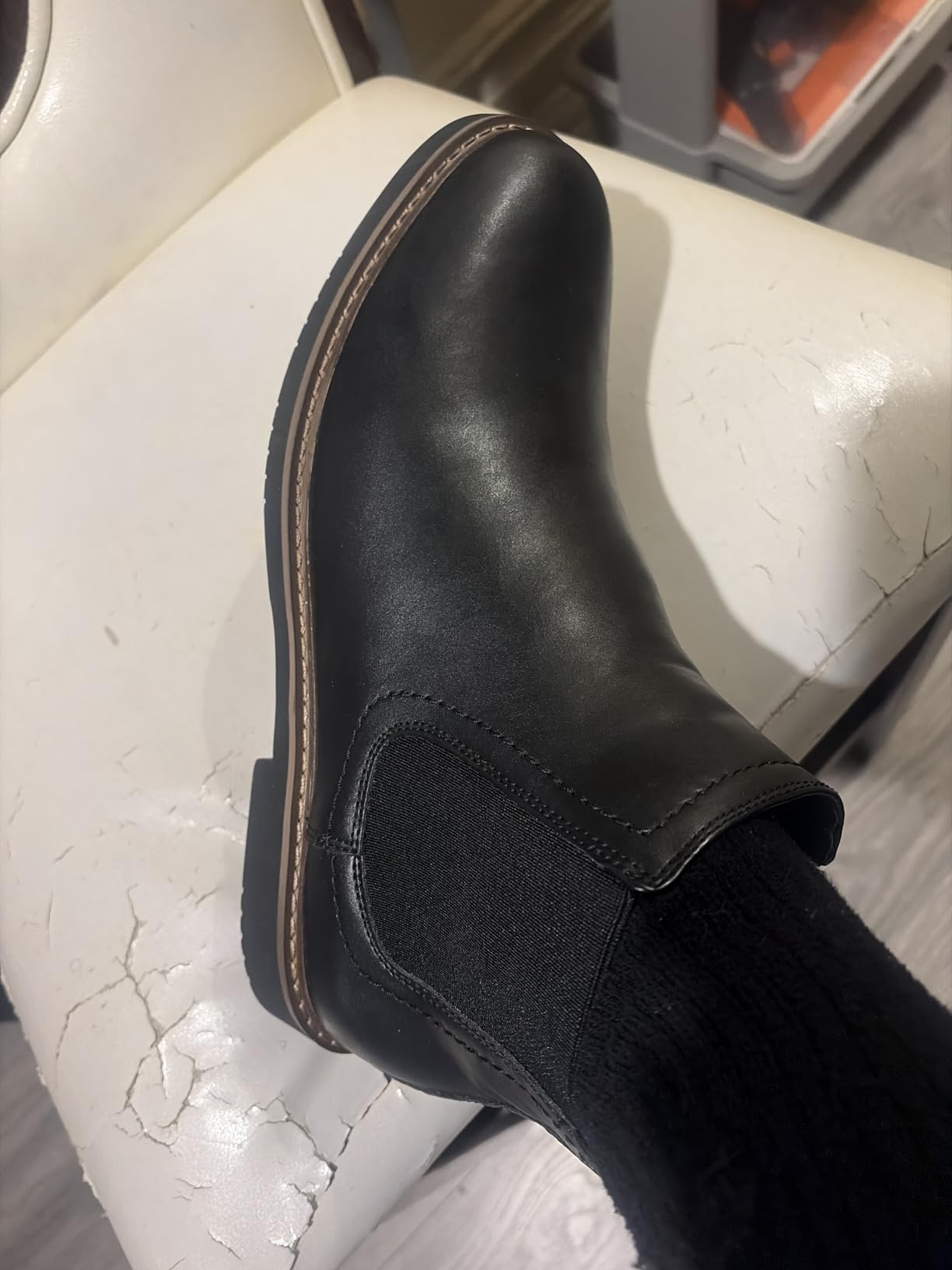 Men's Chelsea Boots Casual Slip On Ankle Boots customer photo 2