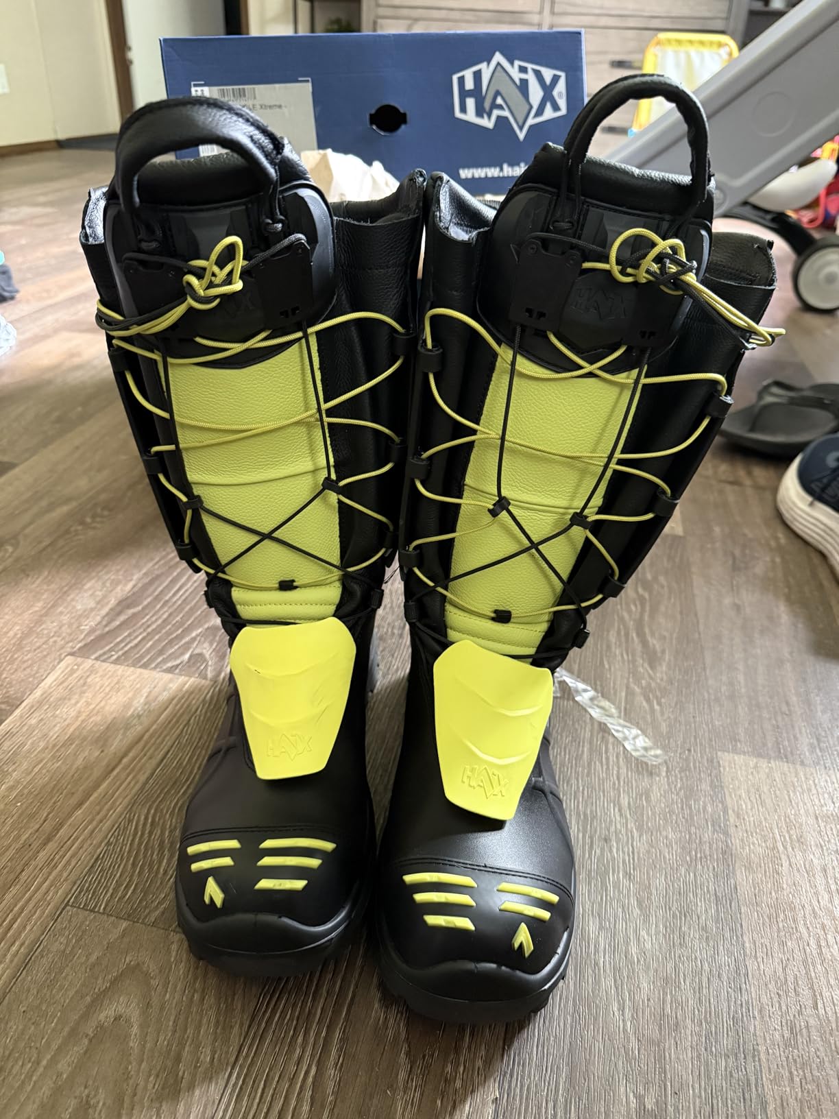 HAIX Fire Eagle Xtreme Composite-Toed Lightweight Waterproof Firefighting Boots with Anti-Slip Soles customer photo 1