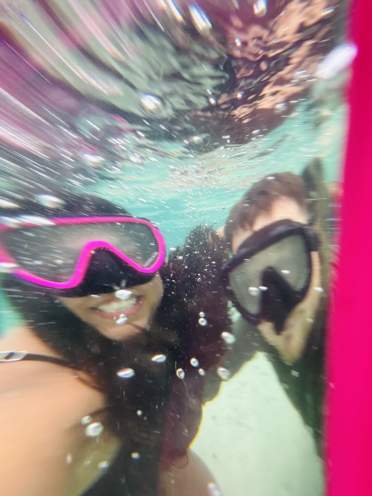 Snorkeling Gear for Adults 2-Pack | Anti-Fog & Anti-Leak Snorkeling Mask | Breath-Free Dry Snorkel | 180° Panoramic View with Quick-Dry Bags customer photo 2