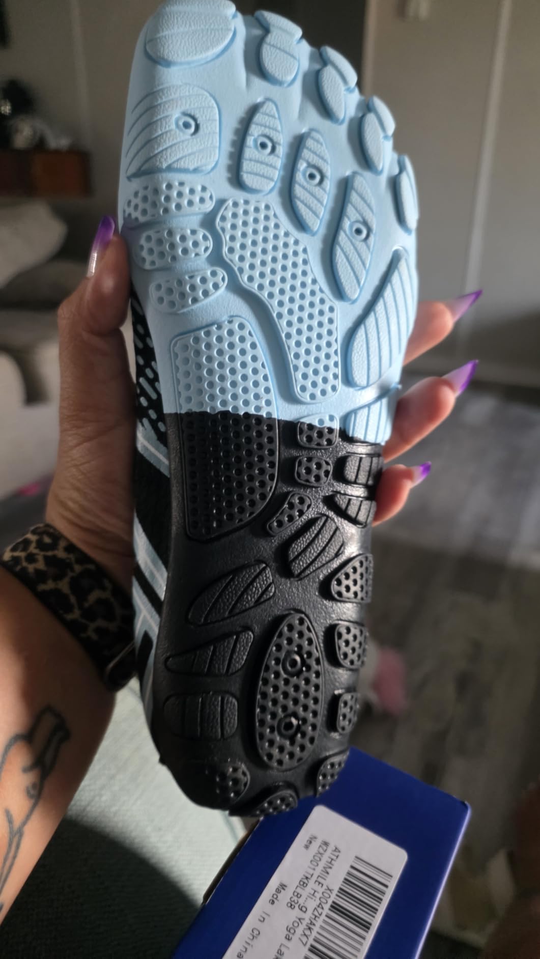 ATHMILE Hiking Barefoot Water Shoes for Women Men Beach Swim Aqua Pool River Quick Dry Athletic Wide Toe Outdoor Sport Kayaking Boating Rock Climbing Yoga Lake customer photo 1