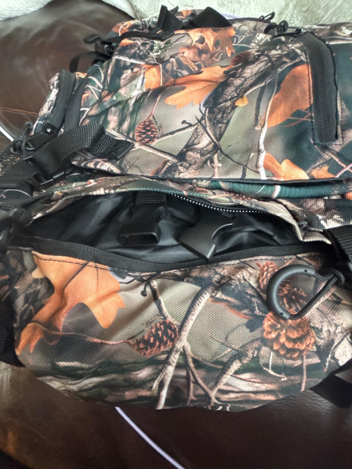 Hunting Backpack,35L Waterproof Camo Backpacks for Men | Rain Cover, Durable, Large Capacity, Day Pack, Hunting Gear Accessories customer photo 1