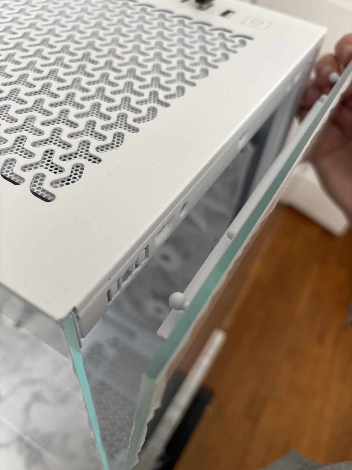 CORSAIR iCUE Link 3500X RGB Mid-Tower ATX PC Case - Panoramic Tempered Glass - Reverse Connection Motherboard Compatible - 3X CORSAIR iCUE Link RX120 RGB Fans Included customer photo 1