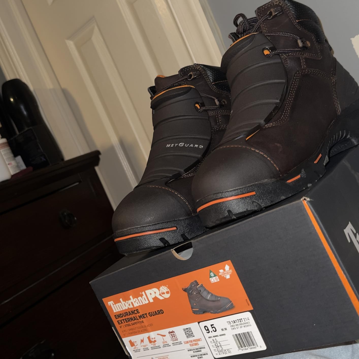 Timberland PRO Mens 6 Endurance Steel Toe Mt PR SR Boot customer photo 2