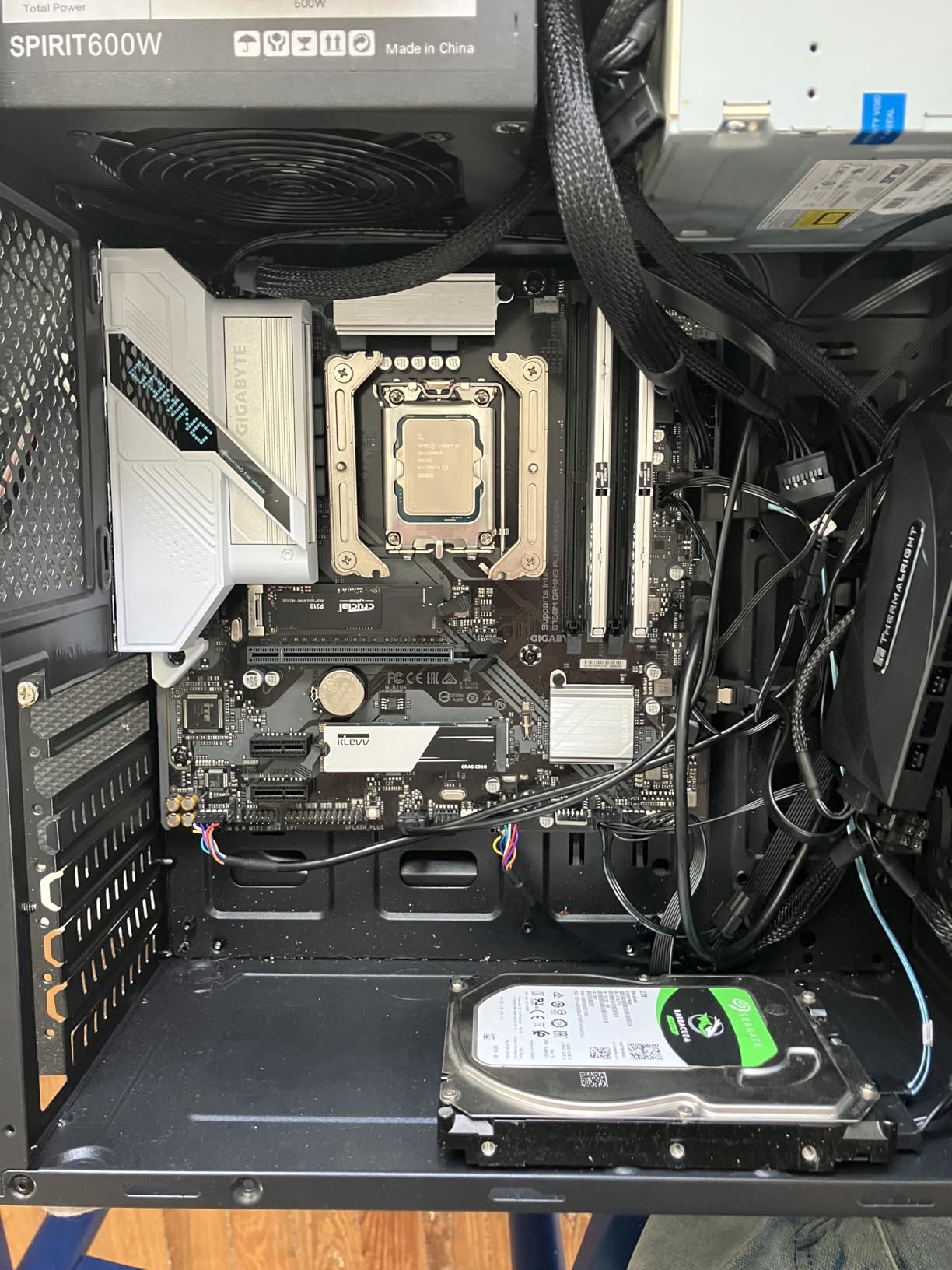 B760M Gaming Plus WiFi DDR4 LGA 1700 Intel B760 M-ATX Motherboard, 2* M.2, PCIe 4.0, Front USB 3.2 Gen 1 Type-C, 6 GbE LAN, Q-Flash Plus, EZ-Latch customer photo 2