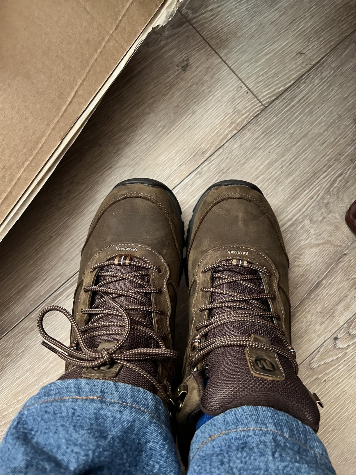 Merrell Men's Moab Adventure 3 Mid Wp customer photo 2