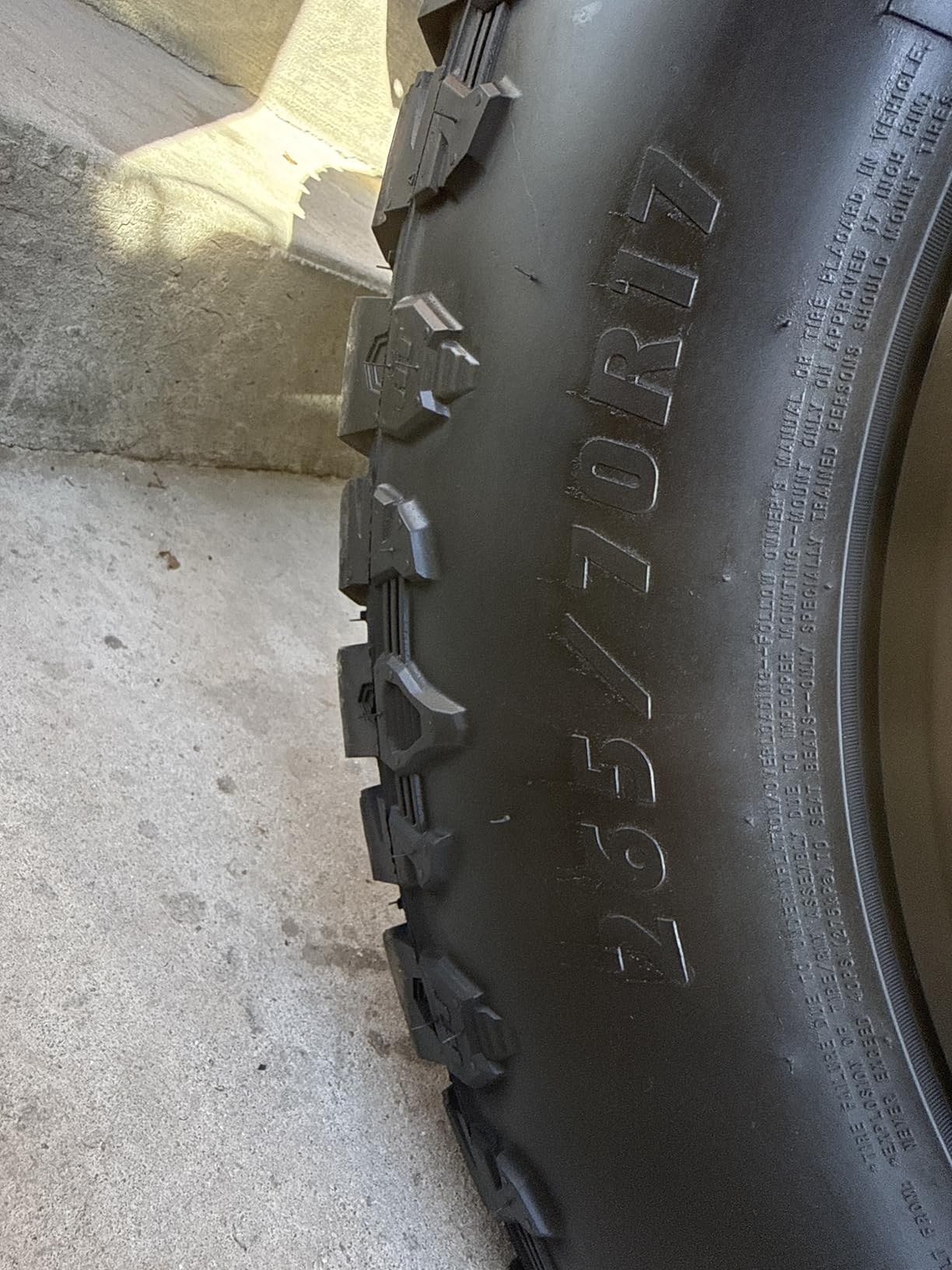 Sailun Terramax R/T Rugged Terrain 265/70R17 115T Light Truck Tire customer photo 2