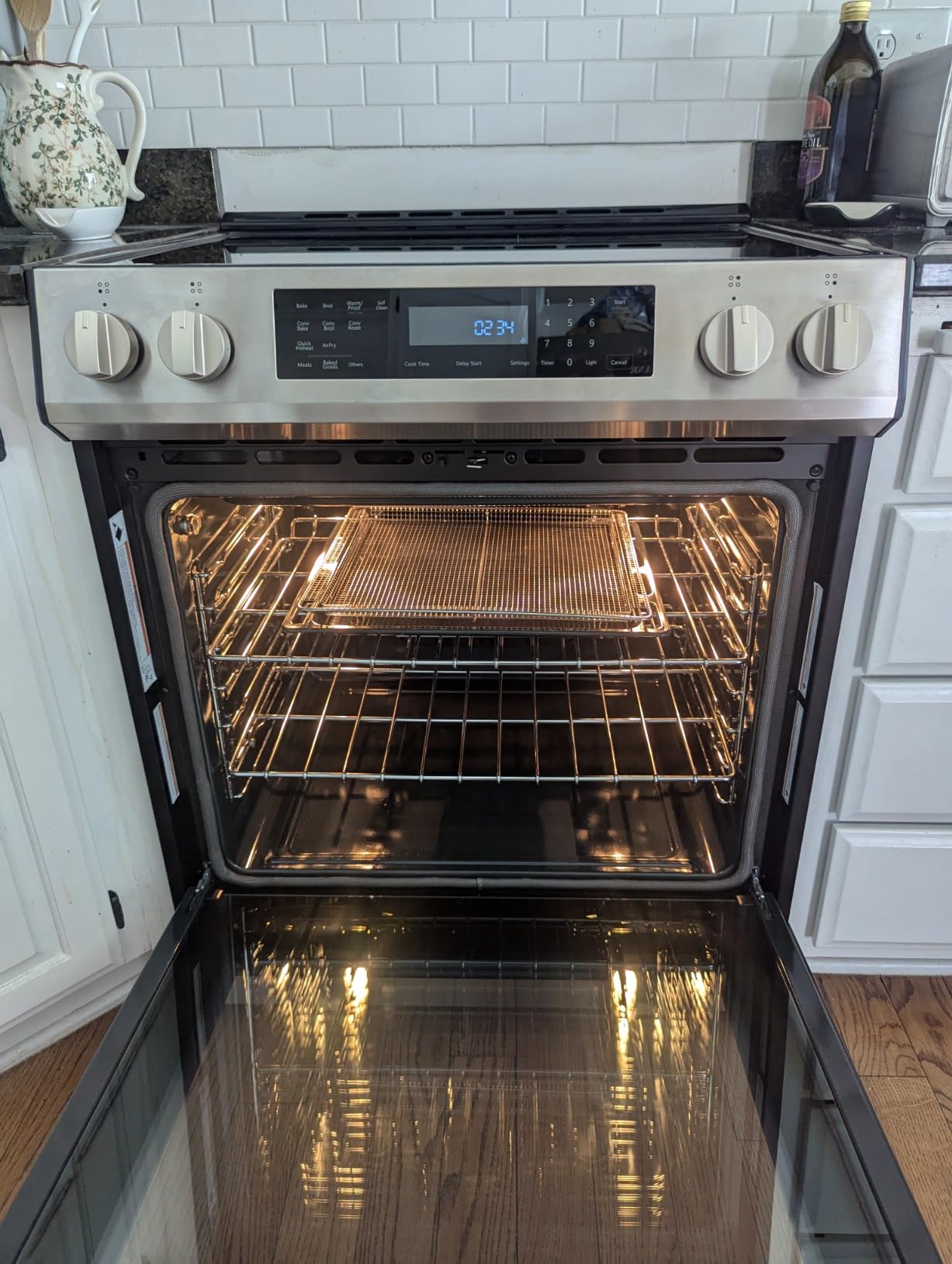 Kenmore 5.6 cu. ft. Electric Induction Range Oven, Stainless Steel customer photo 2