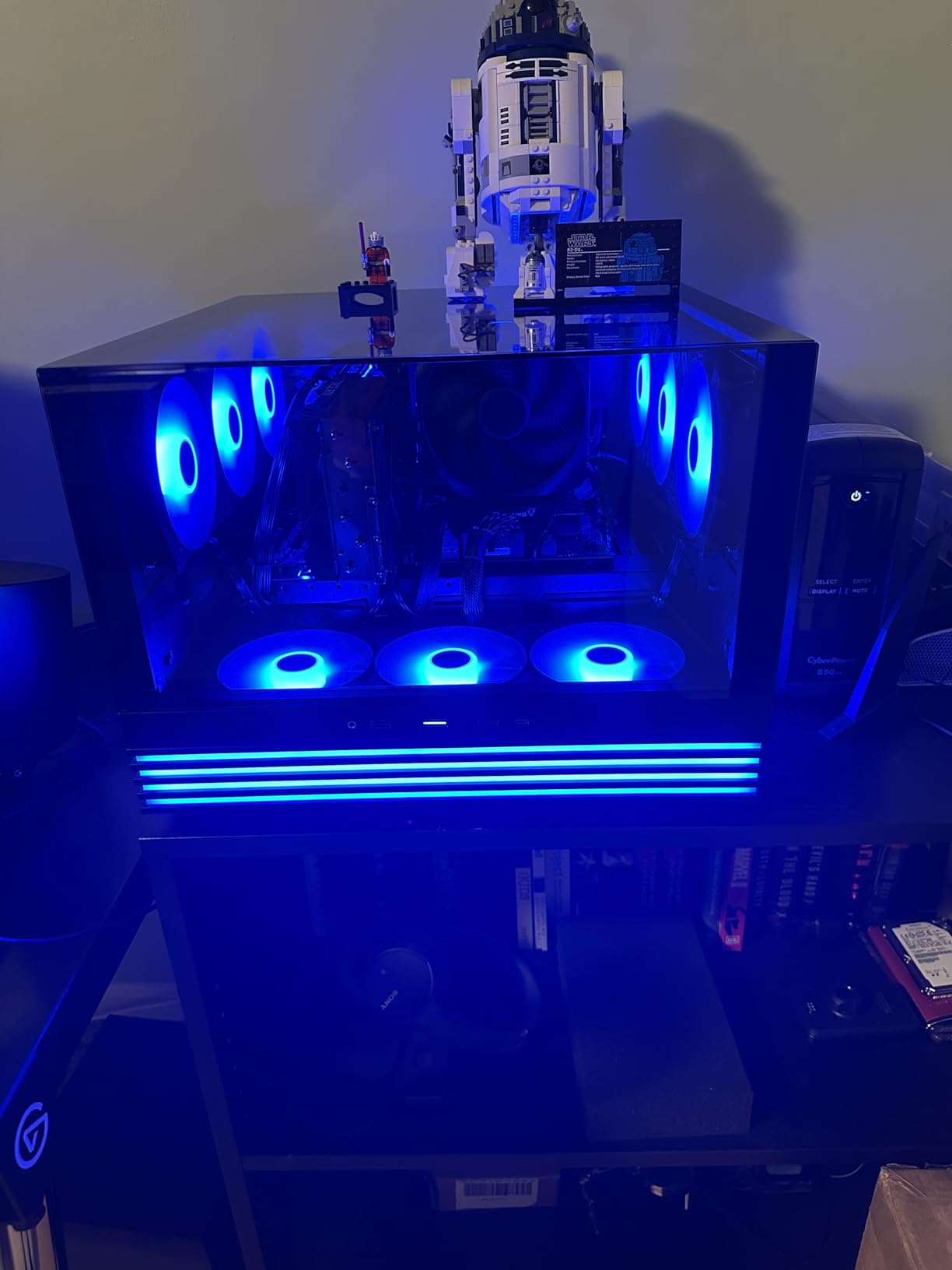 be quiet! Light Wings LX 140mm PWM Fan - Illuminated Hub - Frosted Fan Blades - Daisy Chain Option - Rifle Bearing customer photo 2