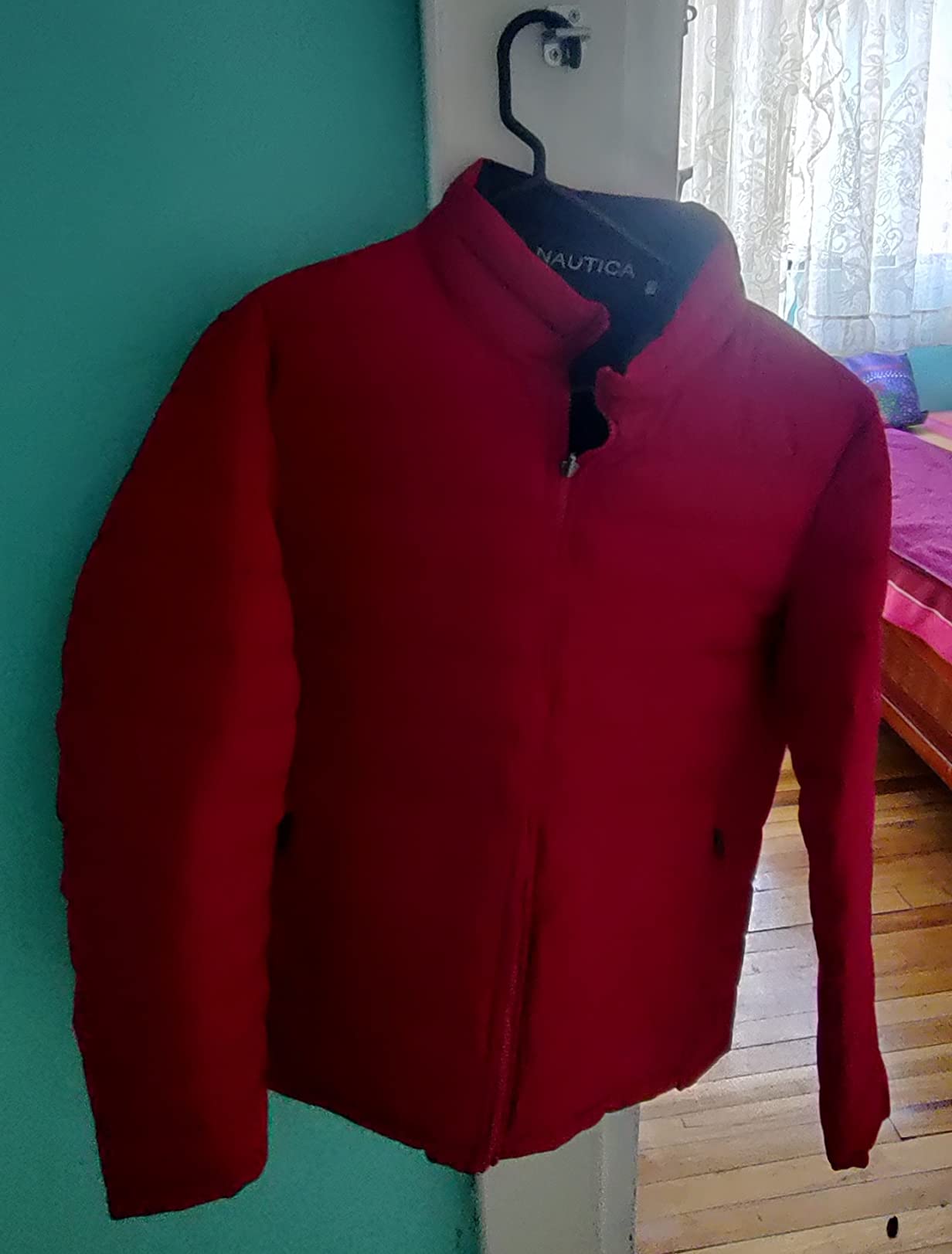Nautica Men's Reversible Quilted Puffer Jacket - Midweight Mechanical Stretch Winter Coat customer photo 1